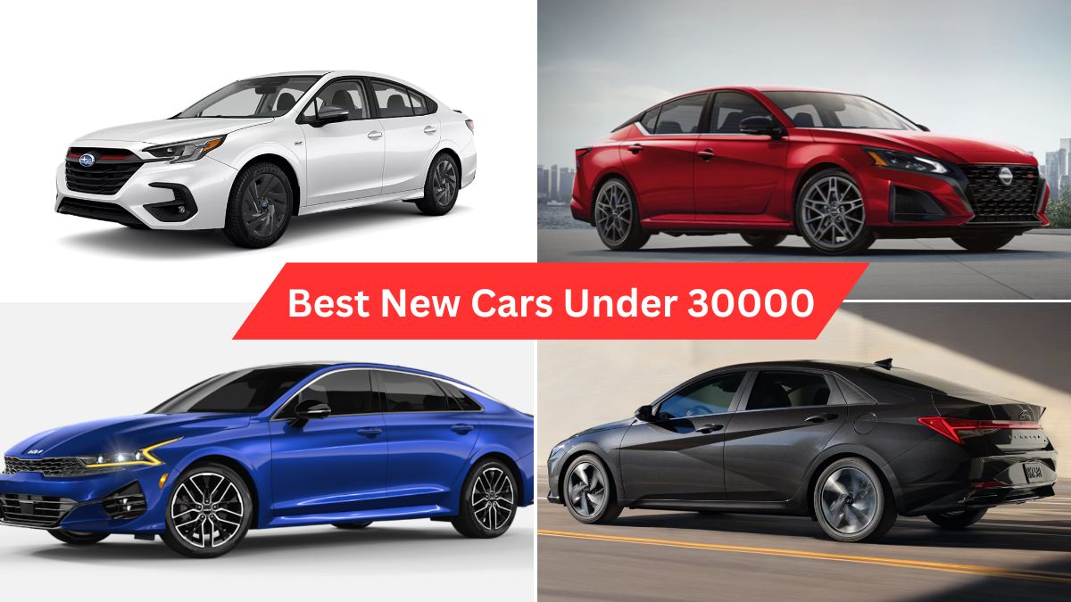 Best New Cars Under 30000