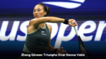 Zheng Qinwen Triumphs Over Donna Vekic