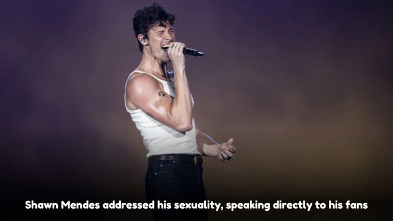 Shawn Mendes addressed his sexuality